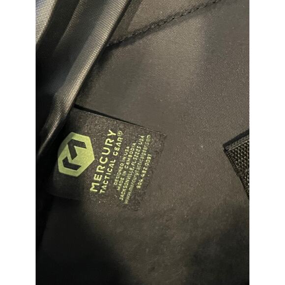 Mercury Black XL Tactical Backpack w Hip Flaps - Picture 6 of 6